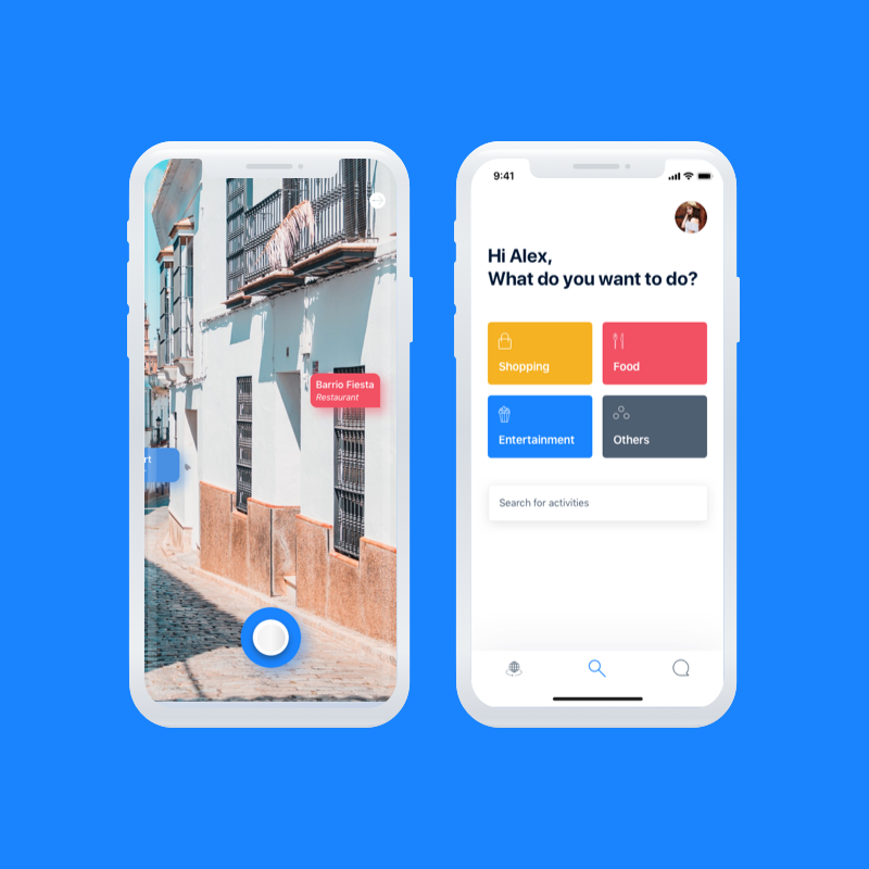 AR App - Discover activities around you